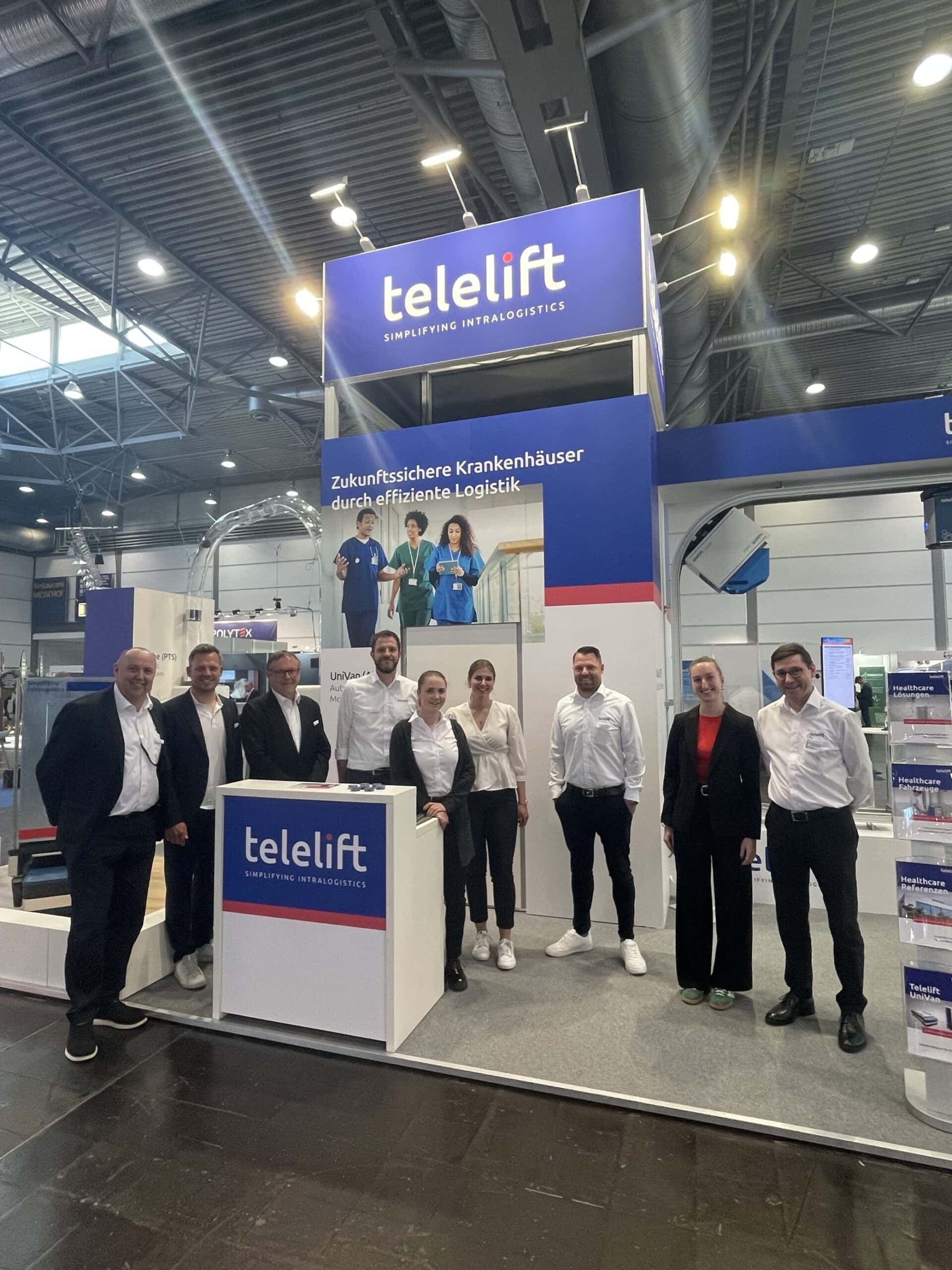 Erfolgreicher Besuch der medLogistica 2025 mit vielen spannenden Gesprächen, u.a. mit Telelift